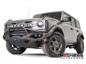 Ford Bronco Front Bumper - Fab Fours - Matrix - w/ Pre-Runner Guard